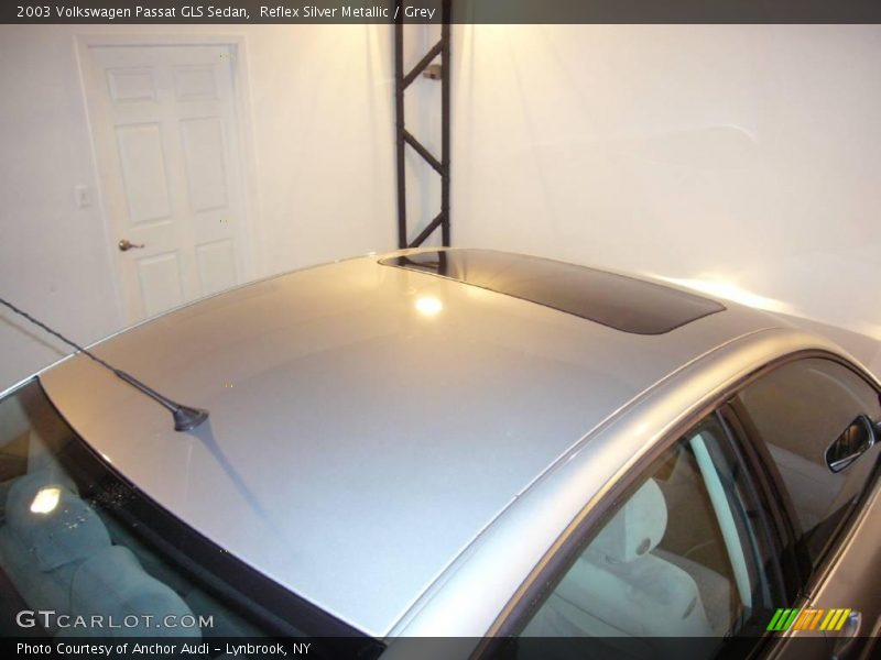 Reflex Silver Metallic / Grey 2003 Volkswagen Passat GLS Sedan