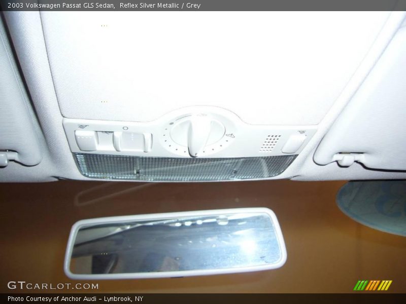 Reflex Silver Metallic / Grey 2003 Volkswagen Passat GLS Sedan