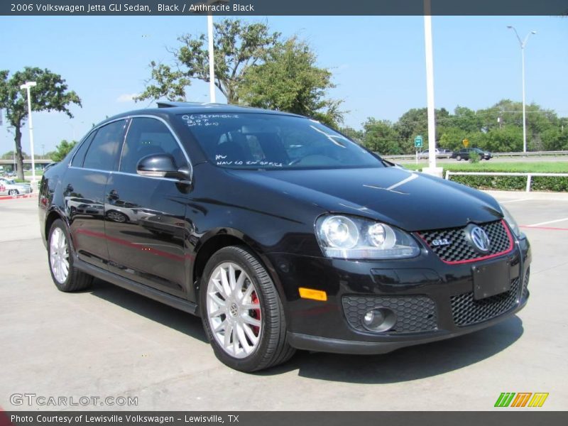 Black / Anthracite Black 2006 Volkswagen Jetta GLI Sedan