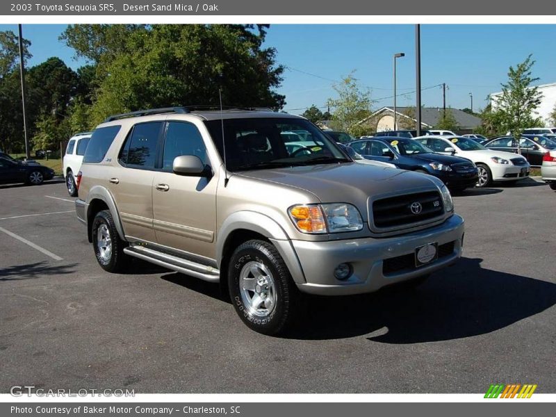 Desert Sand Mica / Oak 2003 Toyota Sequoia SR5