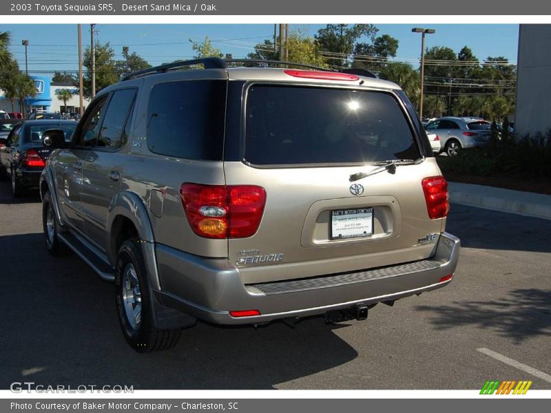 Desert Sand Mica / Oak 2003 Toyota Sequoia SR5
