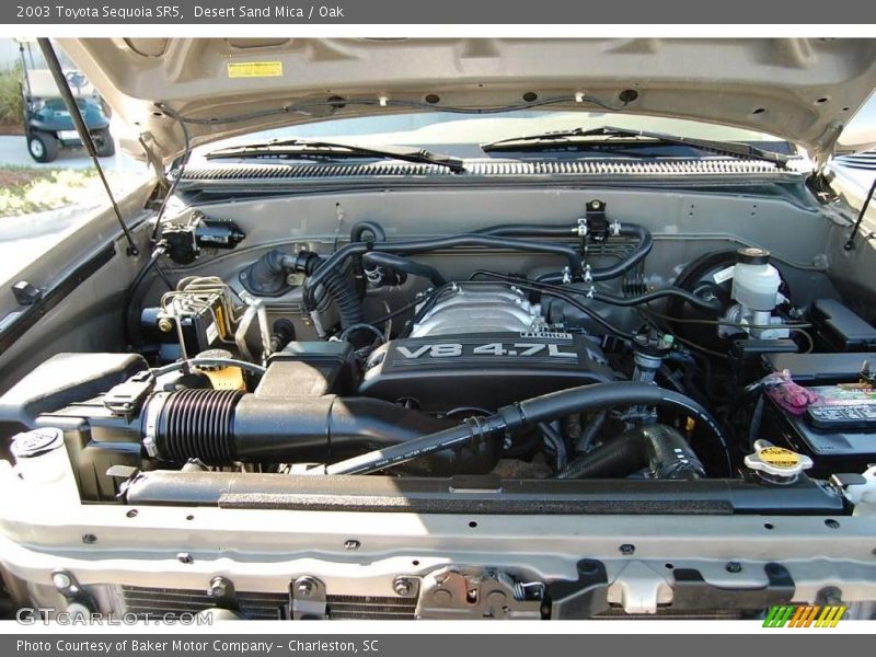 Desert Sand Mica / Oak 2003 Toyota Sequoia SR5