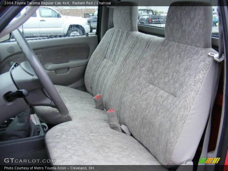 Radiant Red / Charcoal 2004 Toyota Tacoma Regular Cab 4x4