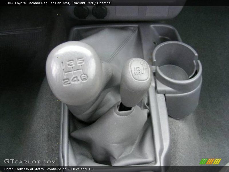 Radiant Red / Charcoal 2004 Toyota Tacoma Regular Cab 4x4