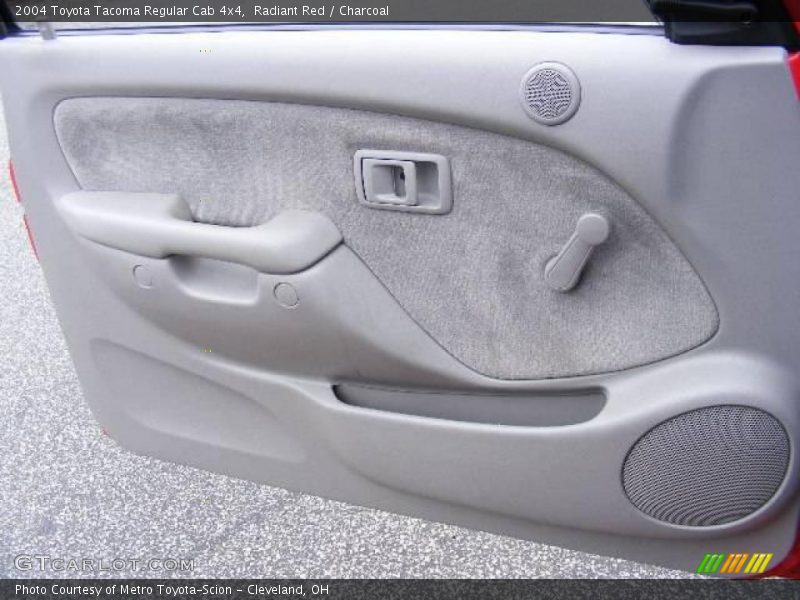 Radiant Red / Charcoal 2004 Toyota Tacoma Regular Cab 4x4