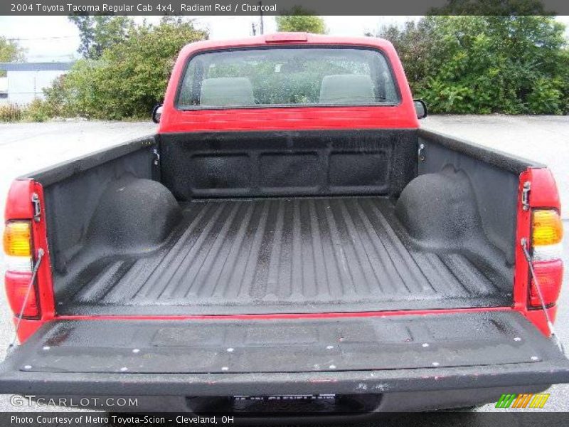Radiant Red / Charcoal 2004 Toyota Tacoma Regular Cab 4x4