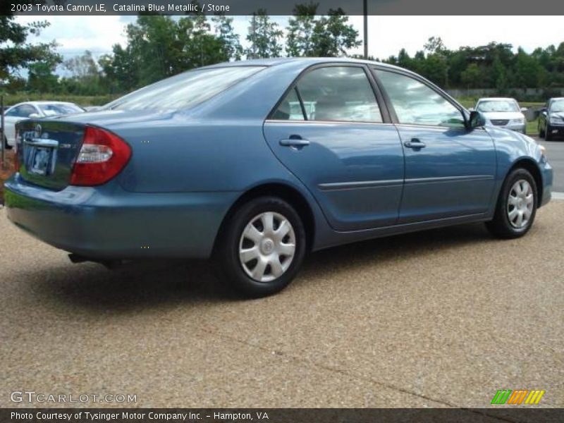 Catalina Blue Metallic / Stone 2003 Toyota Camry LE