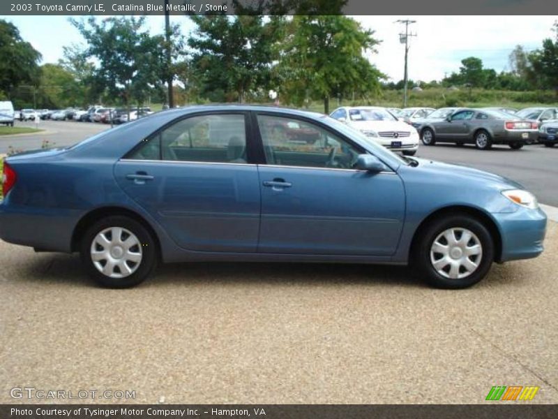 Catalina Blue Metallic / Stone 2003 Toyota Camry LE