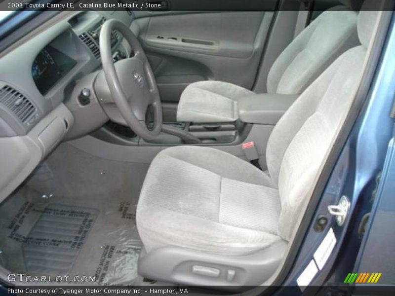 Catalina Blue Metallic / Stone 2003 Toyota Camry LE