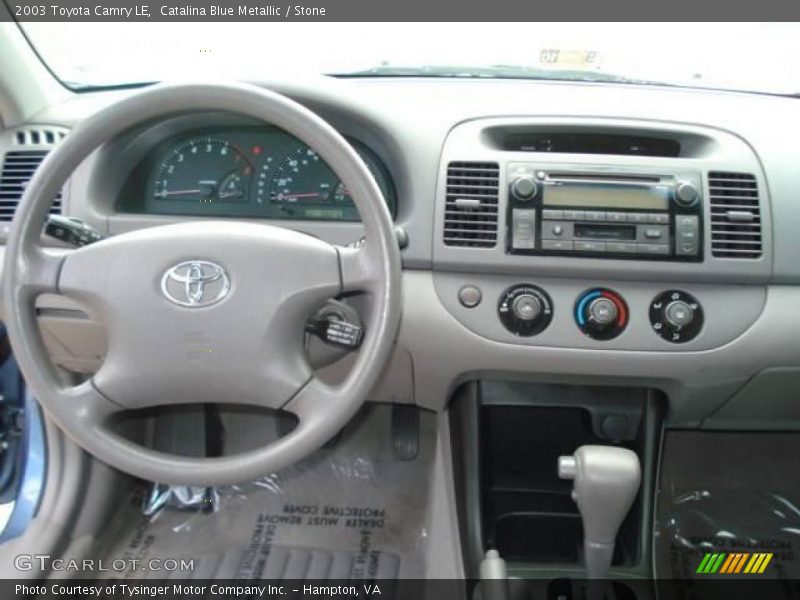 Catalina Blue Metallic / Stone 2003 Toyota Camry LE