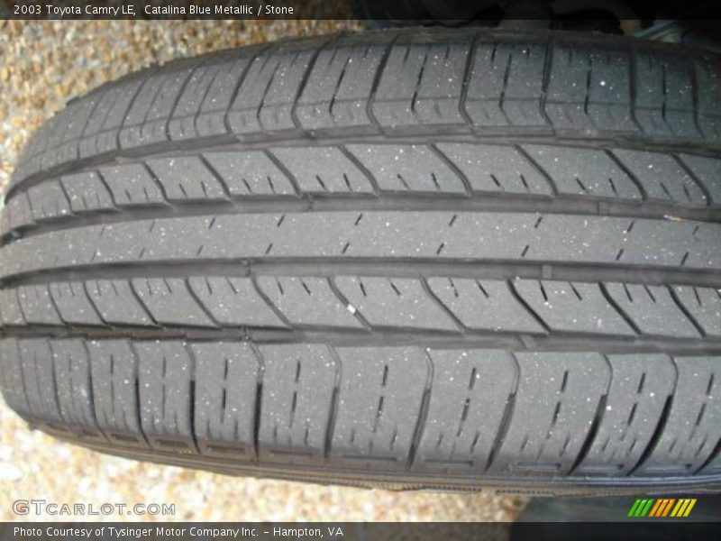 Catalina Blue Metallic / Stone 2003 Toyota Camry LE