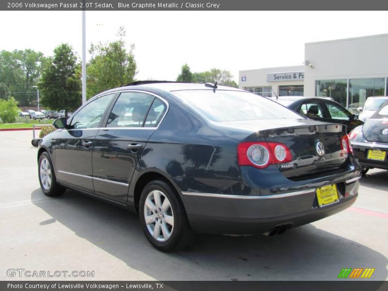 Blue Graphite Metallic / Classic Grey 2006 Volkswagen Passat 2.0T Sedan