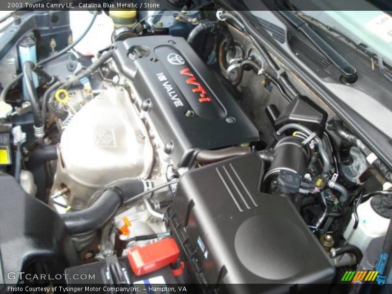 Catalina Blue Metallic / Stone 2003 Toyota Camry LE