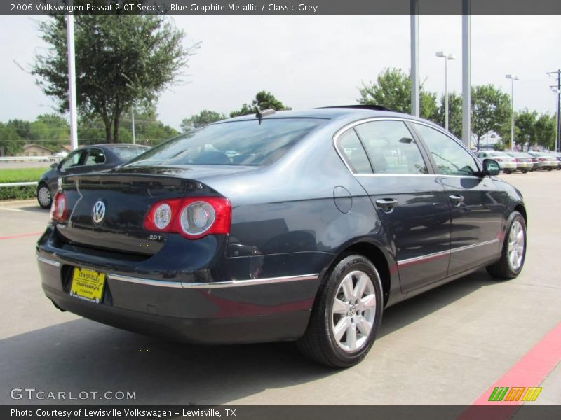 Blue Graphite Metallic / Classic Grey 2006 Volkswagen Passat 2.0T Sedan