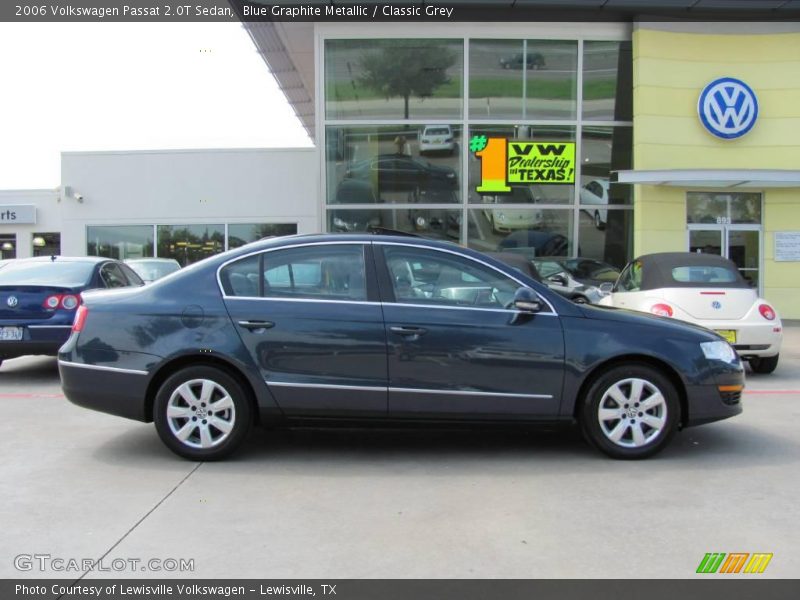 Blue Graphite Metallic / Classic Grey 2006 Volkswagen Passat 2.0T Sedan
