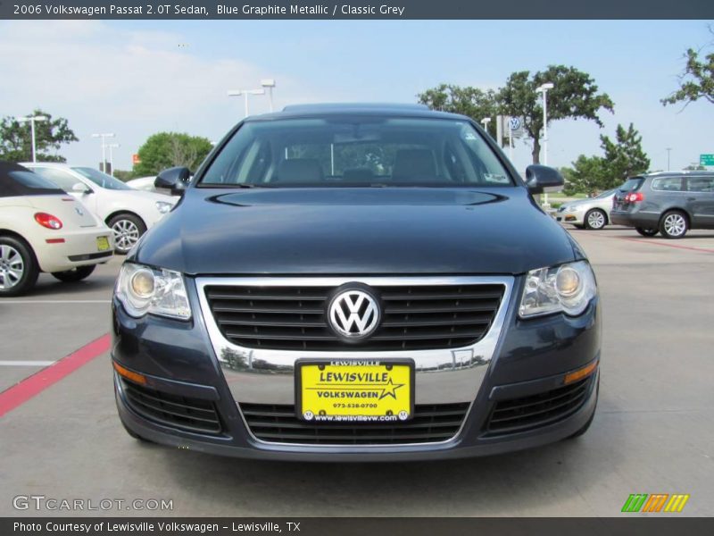 Blue Graphite Metallic / Classic Grey 2006 Volkswagen Passat 2.0T Sedan