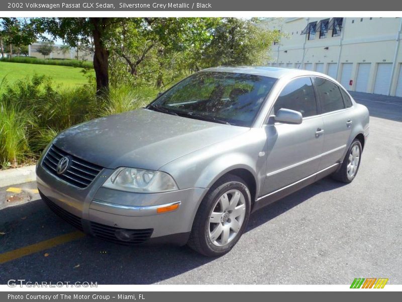 Silverstone Grey Metallic / Black 2002 Volkswagen Passat GLX Sedan