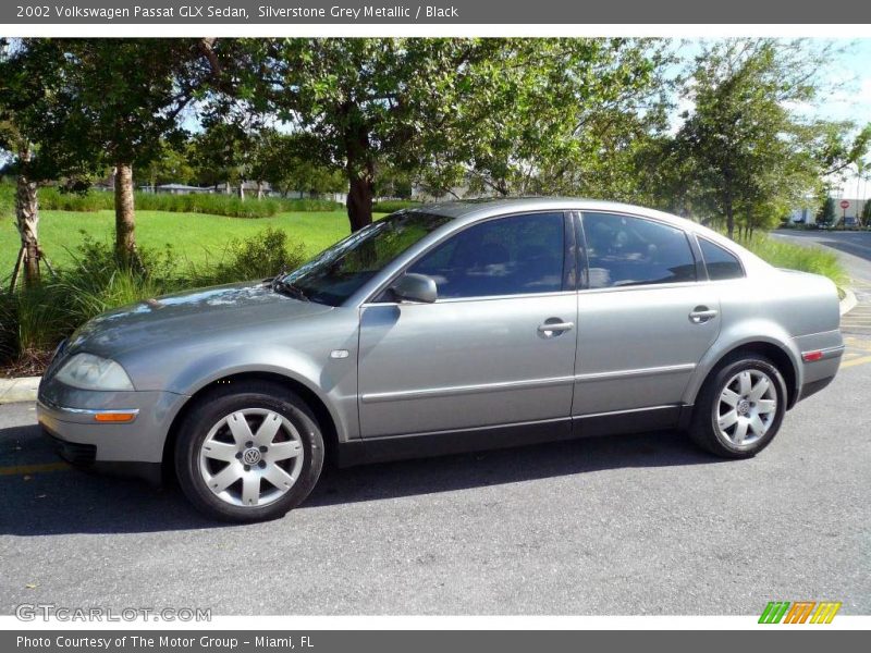 Silverstone Grey Metallic / Black 2002 Volkswagen Passat GLX Sedan
