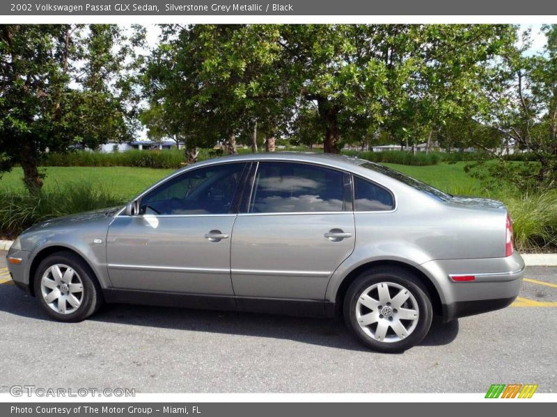 Silverstone Grey Metallic / Black 2002 Volkswagen Passat GLX Sedan