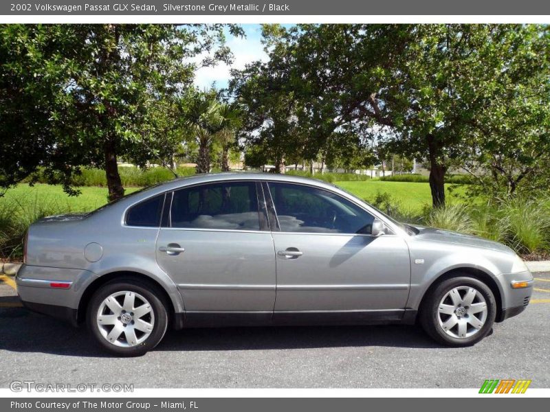 Silverstone Grey Metallic / Black 2002 Volkswagen Passat GLX Sedan