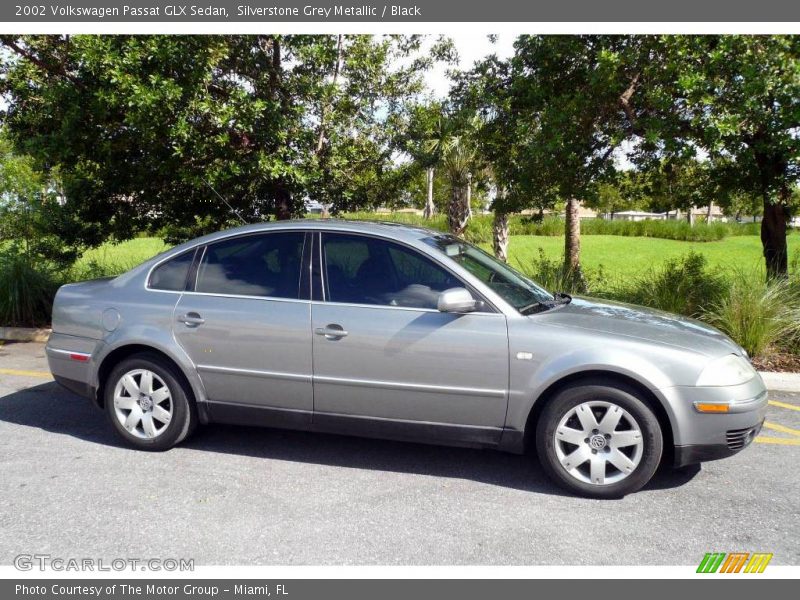 Silverstone Grey Metallic / Black 2002 Volkswagen Passat GLX Sedan