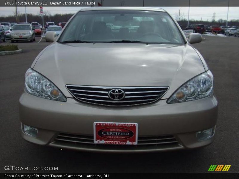 Desert Sand Mica / Taupe 2005 Toyota Camry XLE