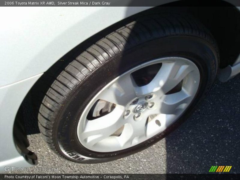 Silver Streak Mica / Dark Gray 2006 Toyota Matrix XR AWD