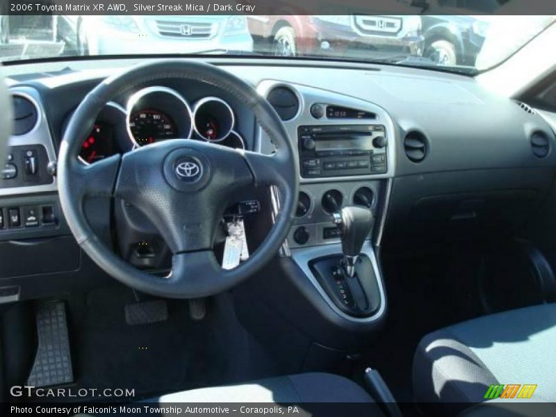 Silver Streak Mica / Dark Gray 2006 Toyota Matrix XR AWD