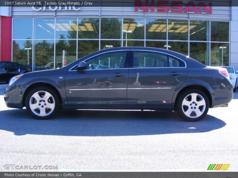 Techno Gray Metallic / Gray 2007 Saturn Aura XE