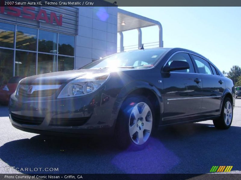 Techno Gray Metallic / Gray 2007 Saturn Aura XE