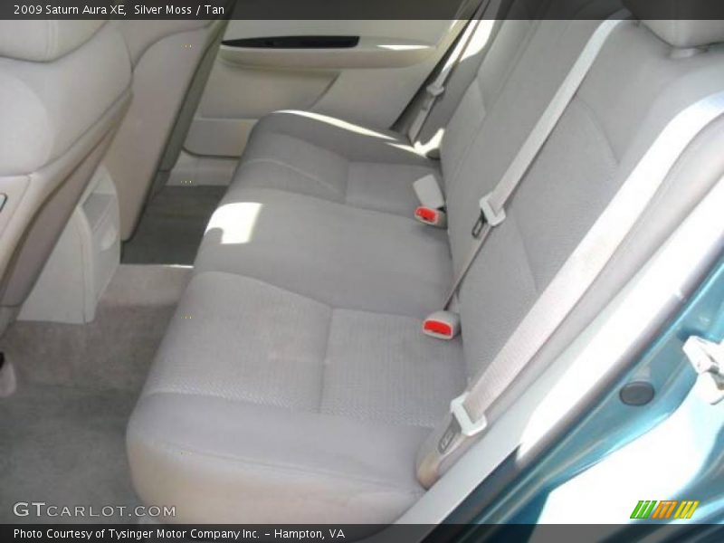 Silver Moss / Tan 2009 Saturn Aura XE