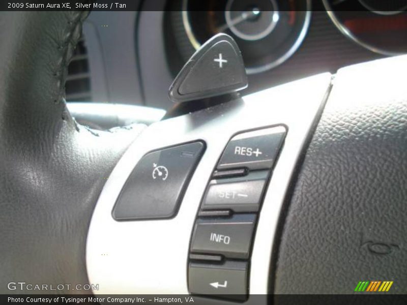 Silver Moss / Tan 2009 Saturn Aura XE