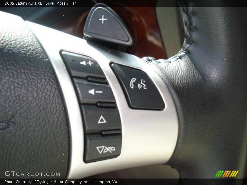 Silver Moss / Tan 2009 Saturn Aura XE