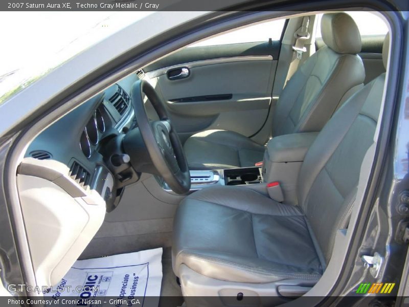 Techno Gray Metallic / Gray 2007 Saturn Aura XE