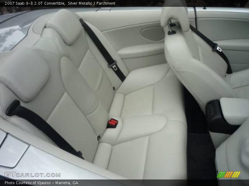 Silver Metallic / Parchment 2007 Saab 9-3 2.0T Convertible