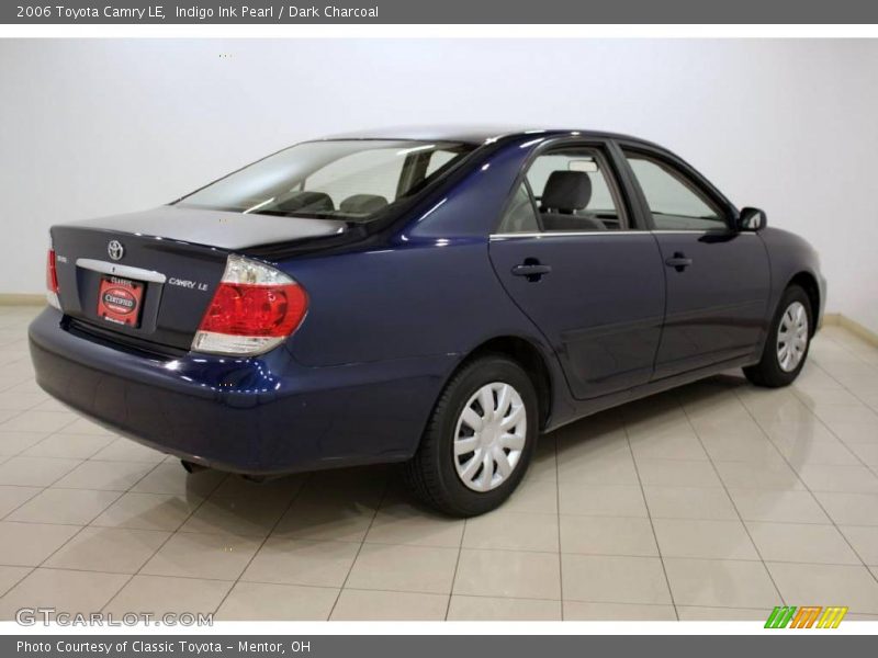 Indigo Ink Pearl / Dark Charcoal 2006 Toyota Camry LE