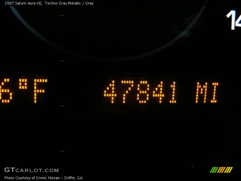 Techno Gray Metallic / Gray 2007 Saturn Aura XE