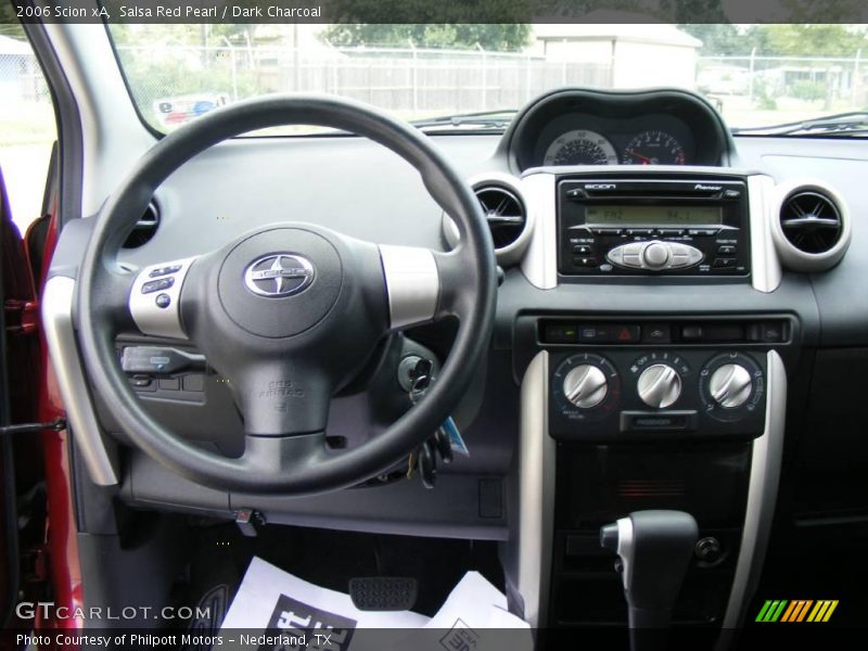 Salsa Red Pearl / Dark Charcoal 2006 Scion xA