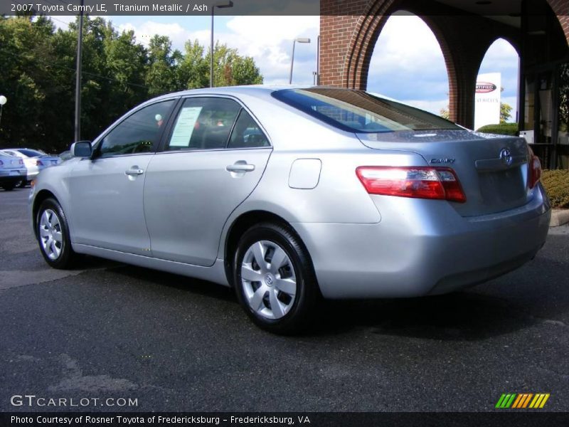 Titanium Metallic / Ash 2007 Toyota Camry LE