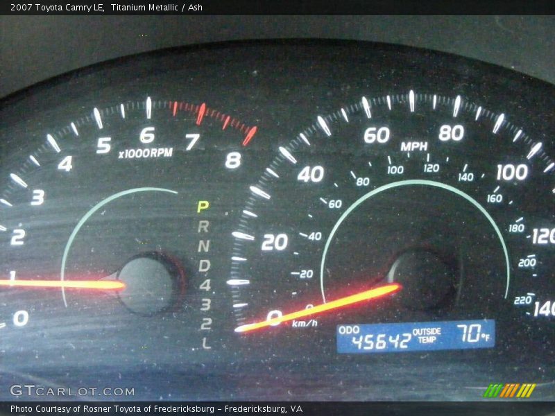 Titanium Metallic / Ash 2007 Toyota Camry LE