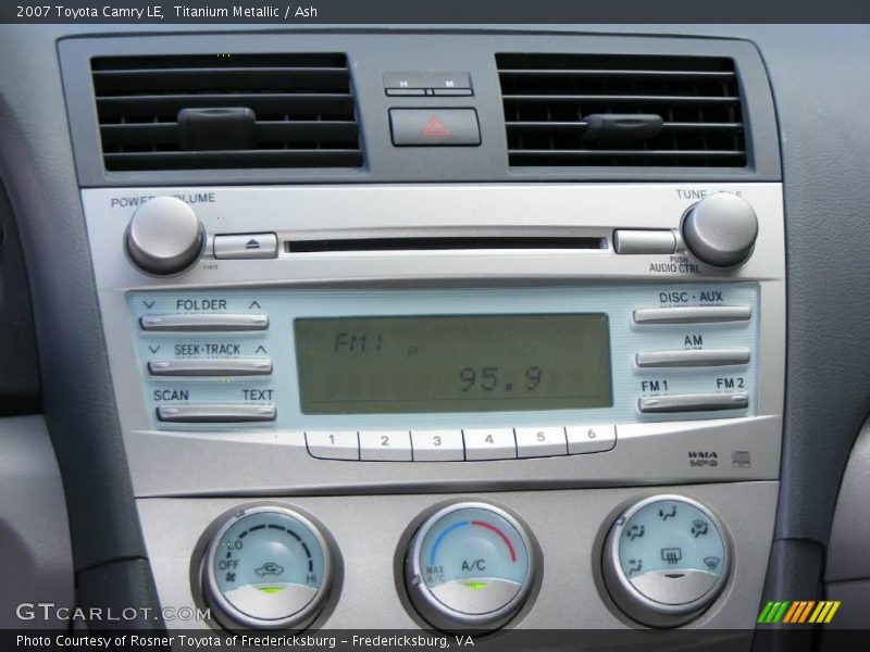 Titanium Metallic / Ash 2007 Toyota Camry LE