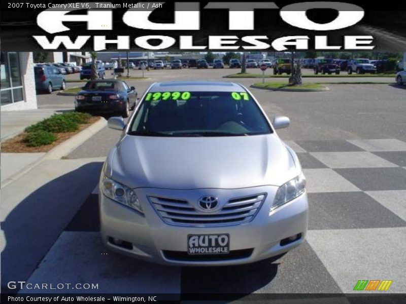 Titanium Metallic / Ash 2007 Toyota Camry XLE V6