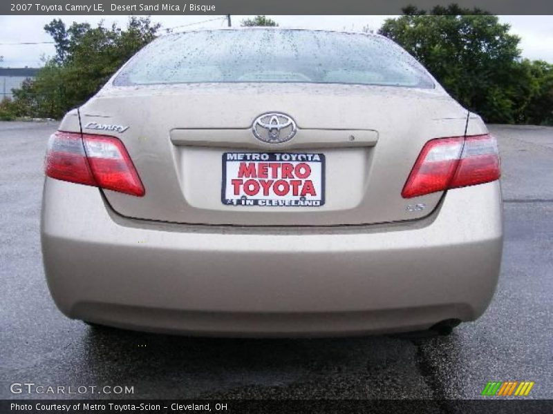 Desert Sand Mica / Bisque 2007 Toyota Camry LE