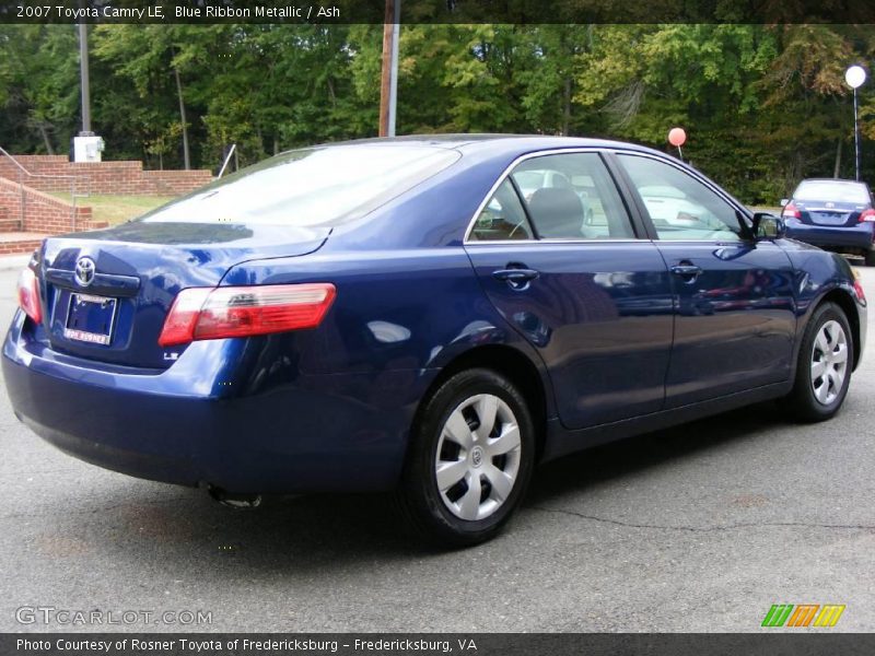 Blue Ribbon Metallic / Ash 2007 Toyota Camry LE