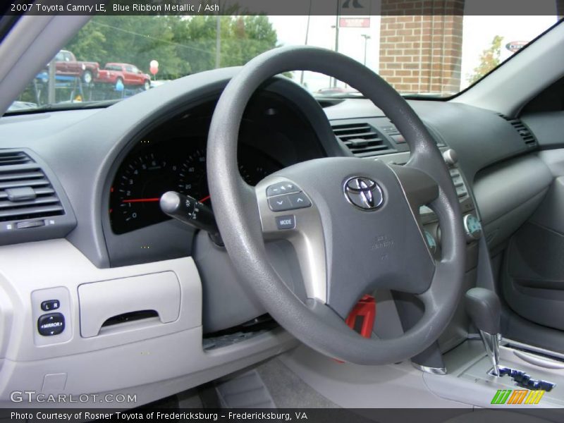 Blue Ribbon Metallic / Ash 2007 Toyota Camry LE