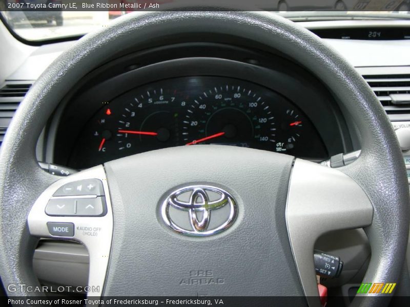 Blue Ribbon Metallic / Ash 2007 Toyota Camry LE