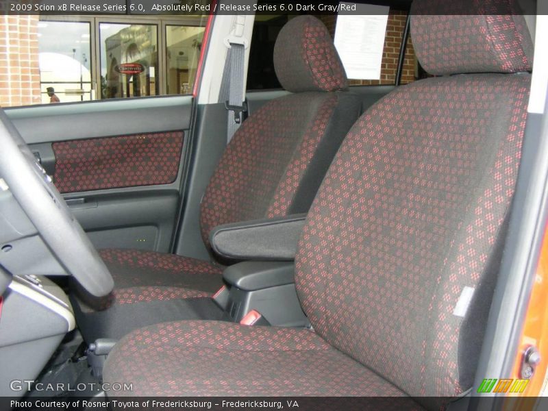  2009 xB Release Series 6.0 Release Series 6.0 Dark Gray/Red Interior