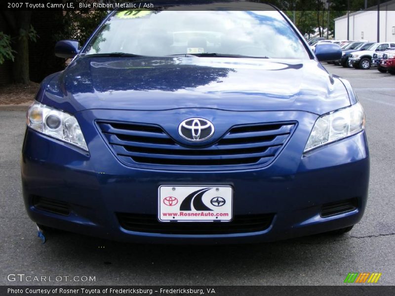Blue Ribbon Metallic / Ash 2007 Toyota Camry LE