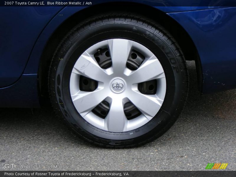 Blue Ribbon Metallic / Ash 2007 Toyota Camry LE