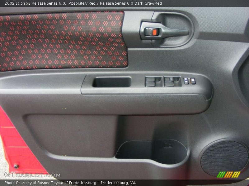Absolutely Red / Release Series 6.0 Dark Gray/Red 2009 Scion xB Release Series 6.0